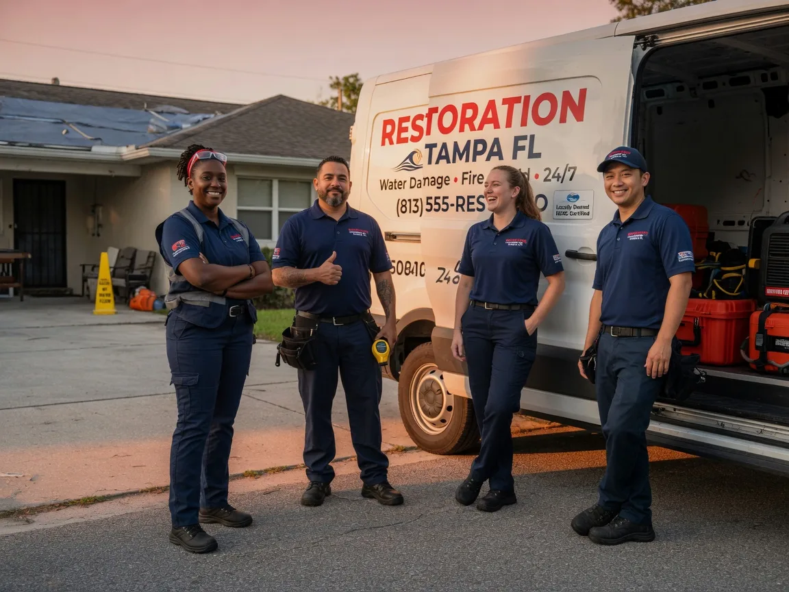 Water Damage Restoration company in Fredericksburg, OH
